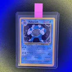 🔥 Poliwrath 13/102 🔥 Original Holo Rare Base Set Pokemon Card 1999 WOTC TCG - Image 1