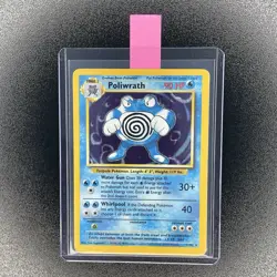 🔥 Poliwrath 13/102 🔥 Original Holo Rare Base Set Pokemon Card 1999 WOTC TCG - Image 2