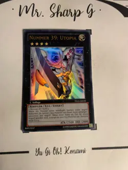 NUMMER 39: UTOPIA - 1.AUFLAGE YS12-DE039 DEUTSCH Yu-Gi-Oh! CARD ULTRA RARE HOLO - Image 4