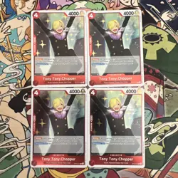 Tony Tony. Chopper OP10-011 X4 PLAYSET Rare English One Piece TCG Card: OP10 - Image 2