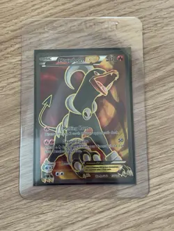 Pokemon Breakthrough Houndoom EX Full Art Ultra Rare Holo Card 153/162 - Image 1