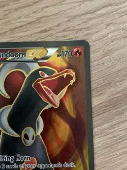 Pokemon Breakthrough Houndoom EX Full Art Ultra Rare Holo Card 153/162 - Image 4