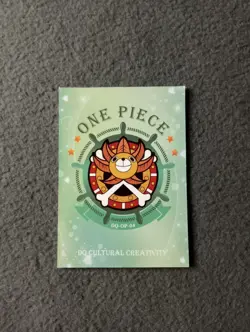 WAIFU One Piece Brilliant Night Anime Trading Card DQ-OP4-QR#08 RARITY FRANKY - Image 2