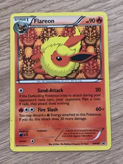 Flareon BW88 Holo 2013 Black Star Promos Black & White Pokemon Card - Image 2