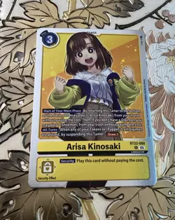 Digimon Card Game Arisa Kinosaki BT22-088 R Cyber Eden - Image 1