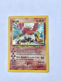 Ho-Oh 7/64 - Neo Revelation (2001) 🔥 Vintage Pokemon Card - Image 3