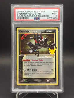 Greninja Star (Black Star Promo SWSH144) - Graded PSA 9 MINT Pokemon Card - Image 5