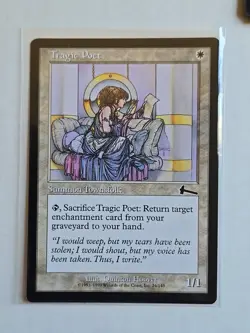 Tragic Poet - Urza's Legacy - LP - MTG Magic - Common - Creature - Image 1