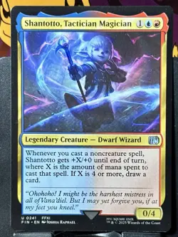 Shantotto, Tactician Magician - Reg - MTG - Final Fantasy - 0241 - UNCOMMON ~ NM - Image 3
