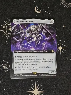 The Warring Triad 193, Final Fantasy Extended Art REG, FIC MTG TCG - Image 1