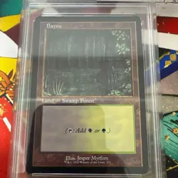PSA 10 MTG Magic the Gathering Bayou 571 30th Edition 30A English 2022 - Image 2