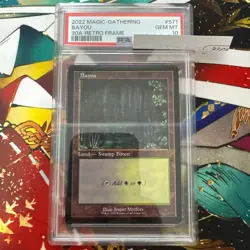 PSA 10 MTG Magic the Gathering Bayou 571 30th Edition 30A English 2022 - Image 4