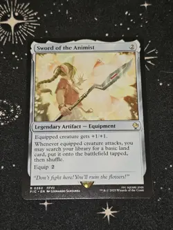 Sword of the Animist 362, Final Fantasy REG, FIC MTG TCG - Image 1