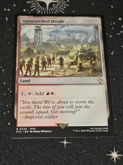 Sunscorched Divide 433, Final Fantasy REG, FIC MTG TCG - Image 1