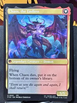 Garland, Knight of Cornelia - Reg - MTG - Final Fantasy - 0221 - UNCOMMON ~ NM - Image 4