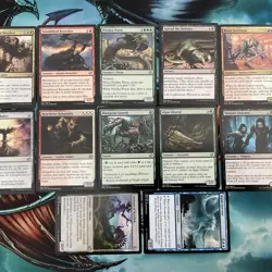 MTG MIX. 12 CARDS LITE BLUE LOT MINT NEVER PLAYED 00009 Lot - Image 1