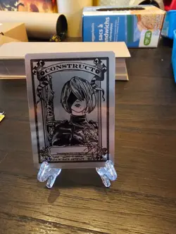Construct / RK Post Metal Token / 2B Nier Automata MTG -FREE SHIP - Image 1