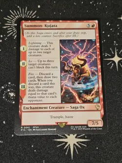 Summon: Kujata 61, Final Fantasy REG, FIC MTG TCG - Image 1