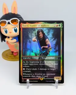 Daryl, Hunter of Walkers ✨Foil NM✨ Secret Lair Drop The Walking Dead AMC MTG 144 - Image 1