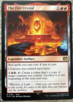 MTG The Fire Crystal - Image 1