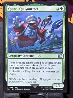 Quina, Qu Gourmet - Reg - MTG - Final Fantasy - FIN - 0194 - UNCOMMON ~ NM - Image 3