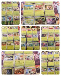 Pokemon TCG Mix Rarity Grass Type Pokemon Bulbasaur Celebi Scyther - Image 1