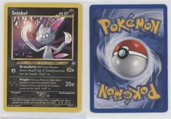 Sneasel German Pokemon Neo Genesis #25 2000 15fy - Image 3