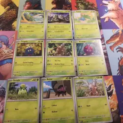 Pokemon TCG Grass Types Lot Scyther Yanma Shaymin - Image 3