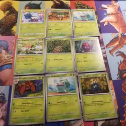 Pokemon TCG Grass Types Lot Scyther Yanma Shaymin - Image 4
