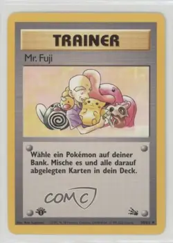 Mr Fuji German 1st Ed. Pokemon Fossil #58 1999 15fy - Image 1