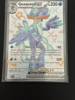 Quaquaval ex SVP084 Scarlet & Violet Full Art Black Star Promo Pokemon TCG NM - Image 1