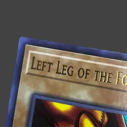 Yugioh! Left Leg of the Forbidden One - The Lost Art Promotion LART-EN003 - Image 3