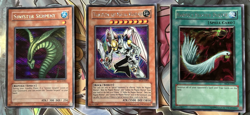YuGiOh WC4 Europe Promo Set Harpie's Feather Duster Sinister Serpent Valkyrion - Image 1