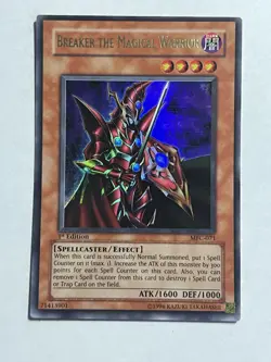 Yugioh Breaker the Magical Warrior MFC-071 Ultra Rare 1st Edition VLP-NM - Image 1
