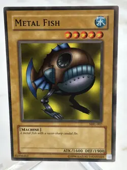 Metal Fish 1996 Yugioh Card #MRL-007 - Image 1