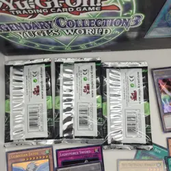 SEALED 3 Packs *READ* LEGENDARY COLLECTION 3 YUGI'S WORLD Special Box Set YuGiOh - Image 3