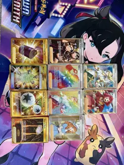 Pokemon TCG Trainer Card Bulk Lot 10 Gold, Rainbow, Full Art - Image 1