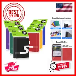 600ct MTG Card Sleeves, 6 Colors Matte Card Sleeves Magic The Gathering, TCG ... - Image 1