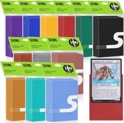 1200ct MTG Card Sleeves, 12 Colors Matte Card Sleeves Magic The Gathering, TC... - Image 2