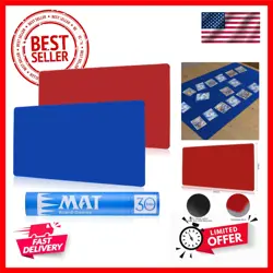MTG Playmat for TCG Card Playing Game - 2Pcs Stitched Play Mat with Tube for ... - Image 1