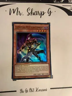ELEMENTAR-HELD SCHATTENNEBEL - 1. AUFLAGE SDHS-DE001 DE Yu-Gi-Oh! CARD SUPER** - Image 3