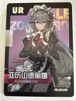 ALEXANDRINA UR JQL-UR-007 Zenless Zone Zero ZZZ Anime Collectible Card - Image 1