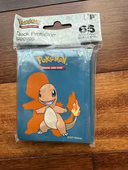 Charmander Fire 2021 POKEMON TCG ULTRA PRO DECK PROTECTOR CARD SLEEVES 65-count - Image 1
