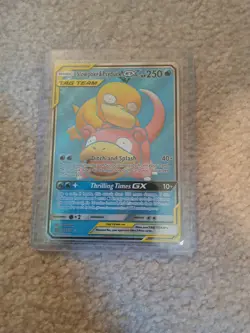 Slowpoke & Psyduck GX Alternate Full Art Holo Pokemon Trading Card - Image 1