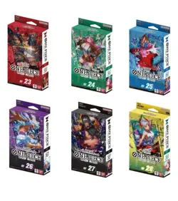 One Piece Card Game Starter Deck Bundle Edition ST23-ST28 Pre-Order Neu-OVP - Image 1