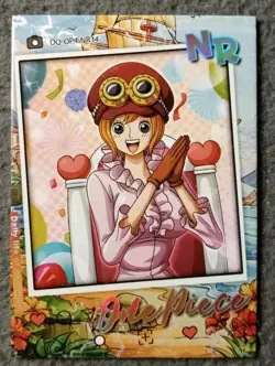 WAIFU One Piece Brilliant Night Anime Trading Card DQ-OP4-NR38 RARITY - Image 1
