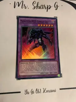 MASKIERTER HELD DUNKLES GESETZ - 1. AUFLAGE SDHS-DE044 DE Yu-Gi-Oh! CARD HOLO - Image 4