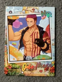 WAIFU One Piece Brilliant Night Anime Trading Card DQ-OP4-NR16 RARITY - Image 1