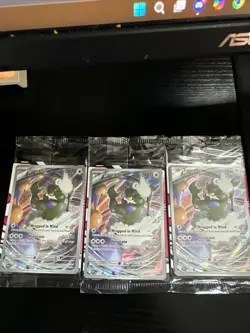 Pokemon TCG S&V White Flare Tornadus SVP 210 ETB Black Promo Card Sealed - Image 1
