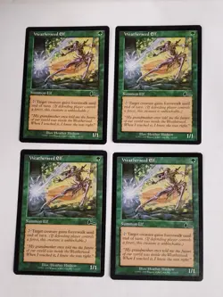 MTG Playset 4x Weatherseed Elf (Urza's Legacy/Green/C) - BGM - Image 1